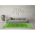 thumbnail image 3 of Ahgly Company Indoor Rectangle Oriental Green Industrial Area Rugs, 2' x 3', 3 of 4
