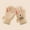 Beige, variant on Fuzzy Cozy Gloves for Boys Girls Trendy Windproof Thermal Gloves Cute Cartoon Shape Winter Gloves for Cold Weather 7-12 Years