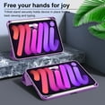 thumbnail image 4 of Soke iPad Mini 6 Case 2021 6th Generation with Pencil Holder-Shockproof Soft TPU Back Cover for iPad Mini 6th Gen 8.3 inch (Violet), 4 of 6
