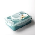 thumbnail image 1 of Dvkptbk Lunch Box Microwave Oven Heating Five-Lattice Lunch Box Student Storage Box Camping Essentials, 1 of 2