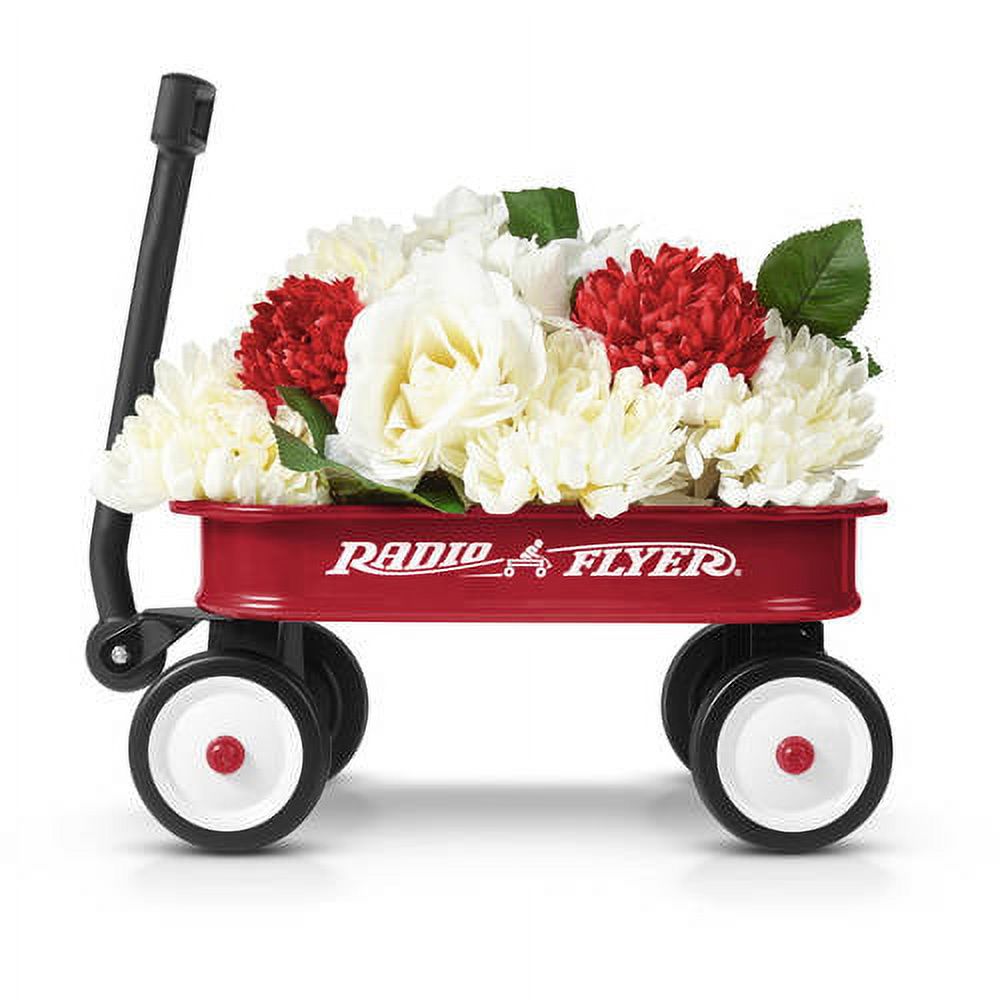 Radio Flyer, Little Red Toy Wagon (12.5" long x 5.7" tall), Miniature Wagon, Red - image 4 of 13