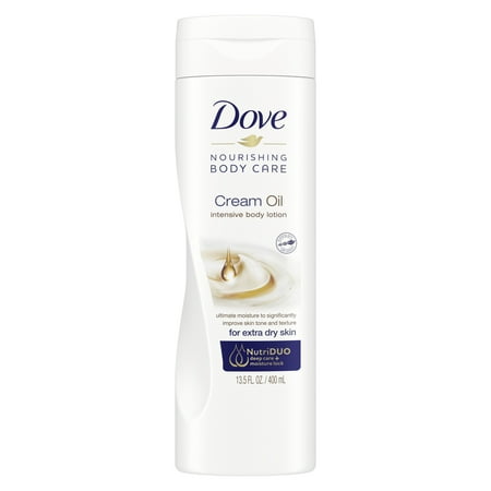 Dove Cream Oil Intensive Extra Dry Body Lotion, 13.5