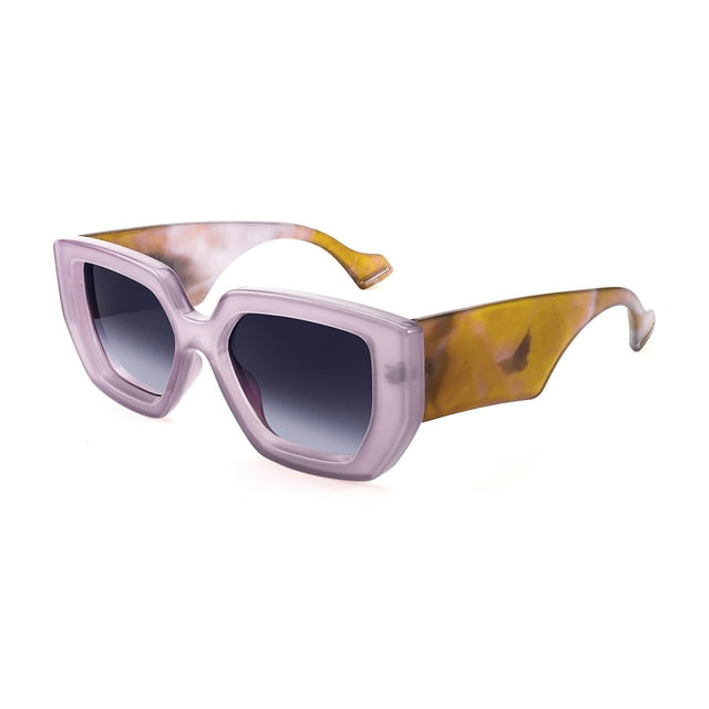 Gafas de Sol FEISEDY Sobredimensionadas Cuadradas con Montura Gruesa B4074