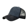 thumbnail image 2 of Blue Cooling Performance Hat Breathable Beach Baseball Cap Polyester Unstructured Low-Profile Adjustable Fit - UPF 50 - for Running, Workouts & Outdoors One Size, 2 of 5