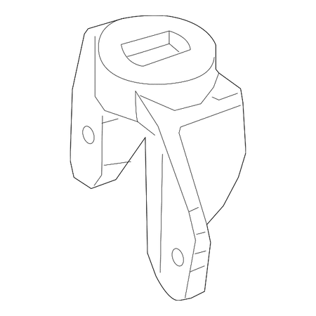 Genuine OE Mopar Tie Down Hook Bracket - 68184476AB