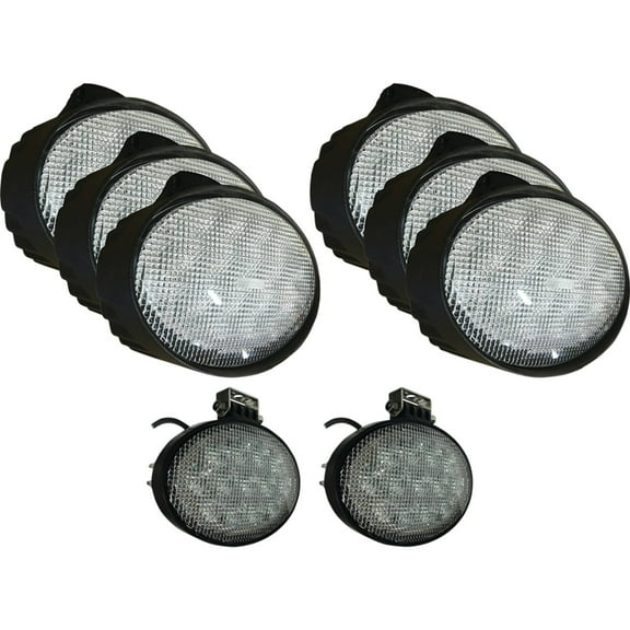 Tiger Lights 12V LED Light Kit TL9660-KIT For John Deere 9470 STS Flood Off-Road Light