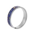 thumbnail image 1 of Anillo abierto de cielo nocturno para hombre y mujer, adorno de mano de estilo Simple y elegante, decoraciones de joyería, anillos ajustables Ropa, zapatos y accesorios Miscelánea para mujeres Qarigey AP015042-02, 1 of 5
