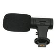 thumbnail image 2 of 3.5mm Mini Microphone, Windproof Sponge Compact ABS Reduce Noise MIC 06 Microphone  For Camera For Mobile Phone, 2 of 8