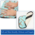 thumbnail image 3 of Easter Soft Comfortable Furry Printed 12.5x8.2 Inch Armrest Pad Cover Accessories, 3 of 6