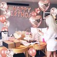 thumbnail image 3 of Combinación de Globo de Papel de Aluminio Oro Rosa,para Fiesta Globos de Cumpleaños Mujer,Decoración de Pared de Fondo de Fiesta, 3 of 4