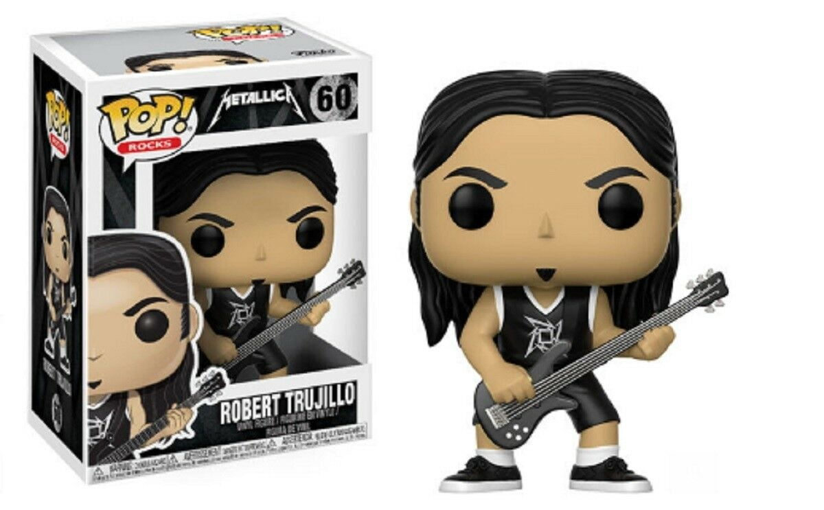 Funko Pop! Rocks Metallica Robert Trujillo Vinyl Figure #60 - Walmart.com - Walmart.com