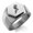 Silver, variant on Stainless Steel Engraved Hexagon Flat Top Biker Style Polished Ring