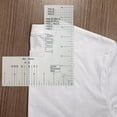 thumbnail image 5 of YAOMOBB Acrylic T-Shirt Ruler Heat Press Acrylic T shirt Ruler Adult Size Precise Scale Clothes Measuring Tool Left Chest Logo Placement, 5 of 5