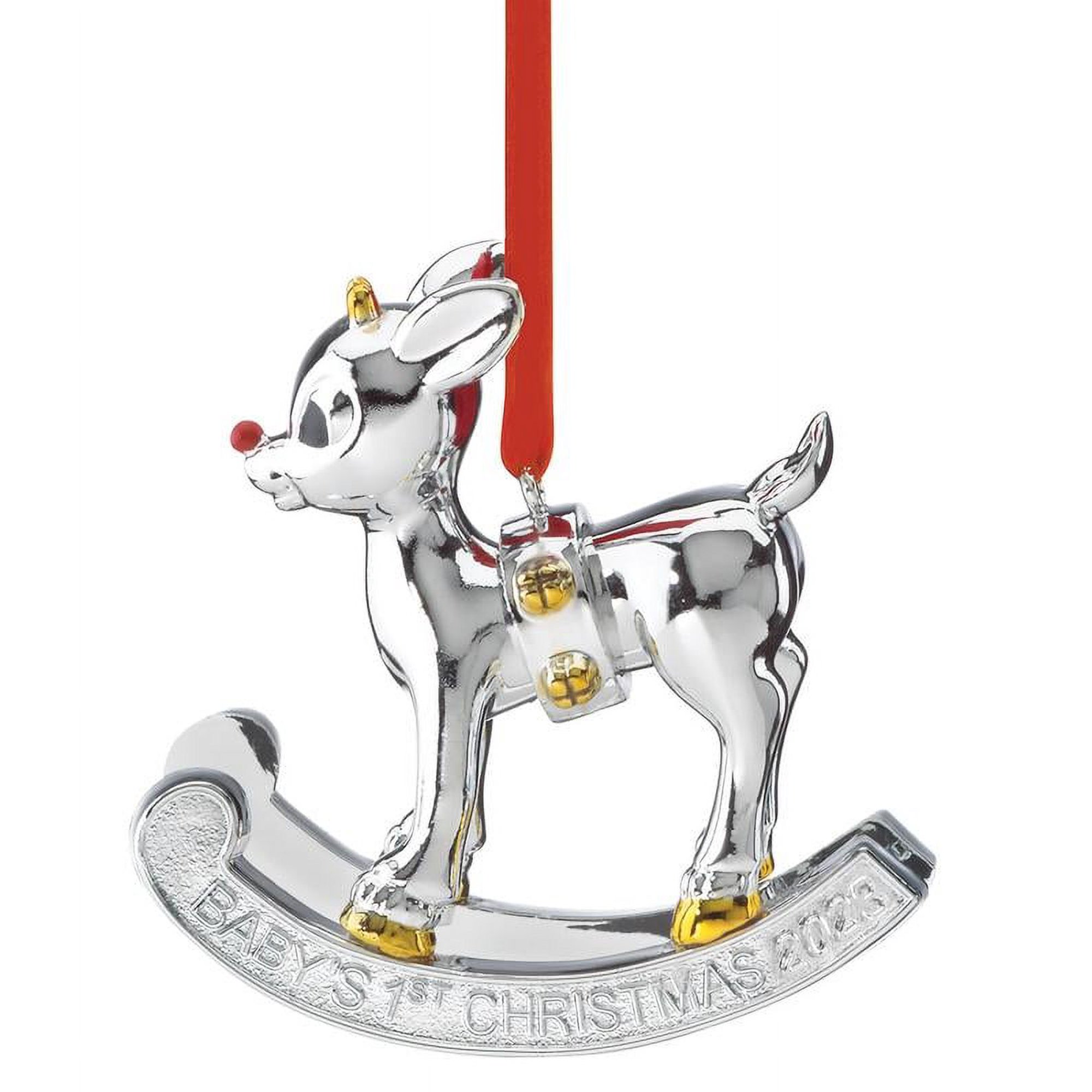 Lenox 2023 Babys First Christmas Rudolph Ornament