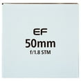 thumbnail image 3 of Canon EF 50mm f/1.8 STM Lens, Compatible with EOS DSLR Cameras, Fixed Focal Length, Portraits and Low Light Photography, 3 of 10