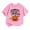 A-Pink135, variant on Girls Halloween T Shirts Kids Pumpkin Letter Printed Short Sleeve Casual Graphic Tee 3-13Y
