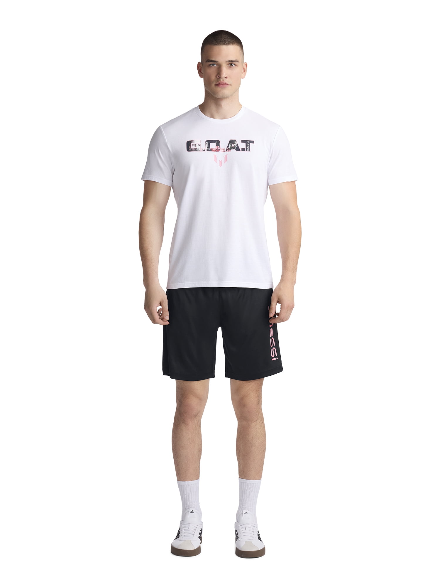 Messi Adult Unisex Short Sleeve Graphic T-Shirt, Sizes XS-3XL