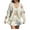 White, variant on Womens Ribbed Knit Cardigan Embroidery Detail Button Front Open Sweater Coat