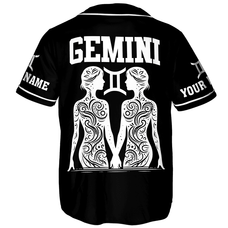 SiM BASEBALL Tシャツ XL Lotusprinthandmade Personalized Name Gemini Zodiac Baseball