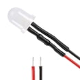 thumbnail image 1 of Luz LED preconectada DC 6-12V 20mA - Bombilla redonda amarilla preconectada de 8 mm 2 piezas, 1 of 4