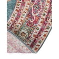 thumbnail image 7 of Unique Loom Baracoa Collection Area Rug - Regla (5' 5" Round Turquoise/Ivory), 7 of 7