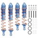 thumbnail image 1 of Amortiguadores de Metal YONGSHENG para Arrma 1/8 Kraton Outcast Notorious 1/7 Mojave R Azul, 1 of 5