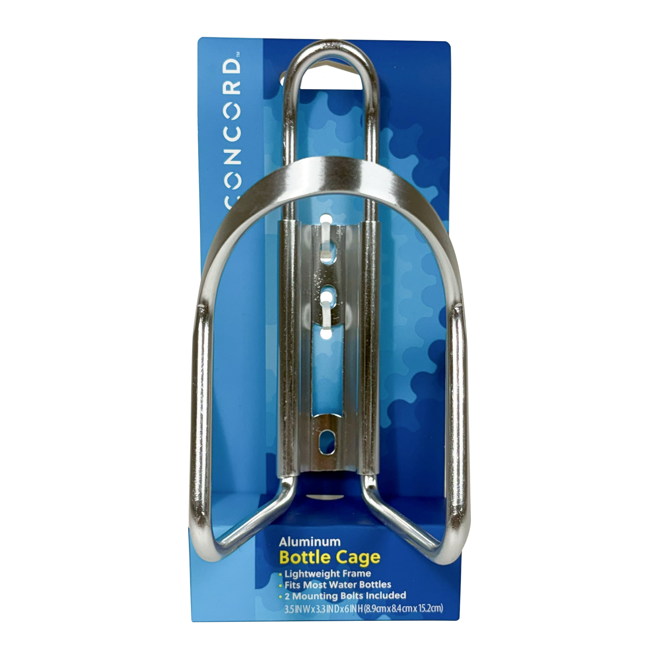 Concord Aluminum Water Bottle Cage, Silver