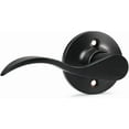 thumbnail image 1 of Matte Passage Door Levers Wave Style Hall Closet Handles Interior Door Handle Keyless NonLocking Lever Sets Reversible for Right & Left Side Drop Lever Shape, 1 of 6