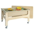 thumbnail image 4 of Wood Design Multipurpose Sand & Water Sensory Center with Clear 9" D Tub & Lid, Constructed from 100% Plywood, Activity Table for Kids, Classroom, 4 of 8
