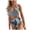 Mint Green, variant on Women's Fashion Sexy Hard Bag Bikini Multi Color Leaf Printed Swimsuit