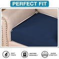 thumbnail image 4 of Zukuco High Stretch Cushion Cover Sofa Cushion Furniture Protector for Sofa Seat Slipcover Sofa Cover Soft with Elastic Bottom, 4 of 7