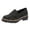 A-Black47, variant on Yuanlong Womens Casual Shoes Faux Leather Platform Loafers Slip-On Comfortable Office Holiday Footwear