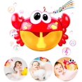 thumbnail image 1 of Children Bubble Machine Automatic Bubble Maker Baby Kids Musical Fun Suction Cup Bathtub Toy Gift, 1 of 6