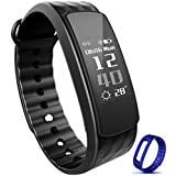 Waterproof Fitness Tracker Heart rate monitor Smart Watch Bracelet Wristband for Sports Sleep Monitor HR