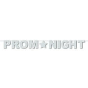Glittered Prom Night Streamer Party Accessory (1 count) (1/Pkg)