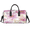 Black, variant on Cute Pig Faces Travel Duffle Bag for Men Women, Pink Pig Gym Sport Bag Lightweight Waterproof Weekend Overnight Carry On Tote