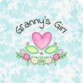 thumbnail image 4 of Inktastic Granny's Girl Heart Flowers Girls Toddler T-Shirt, 4 of 5
