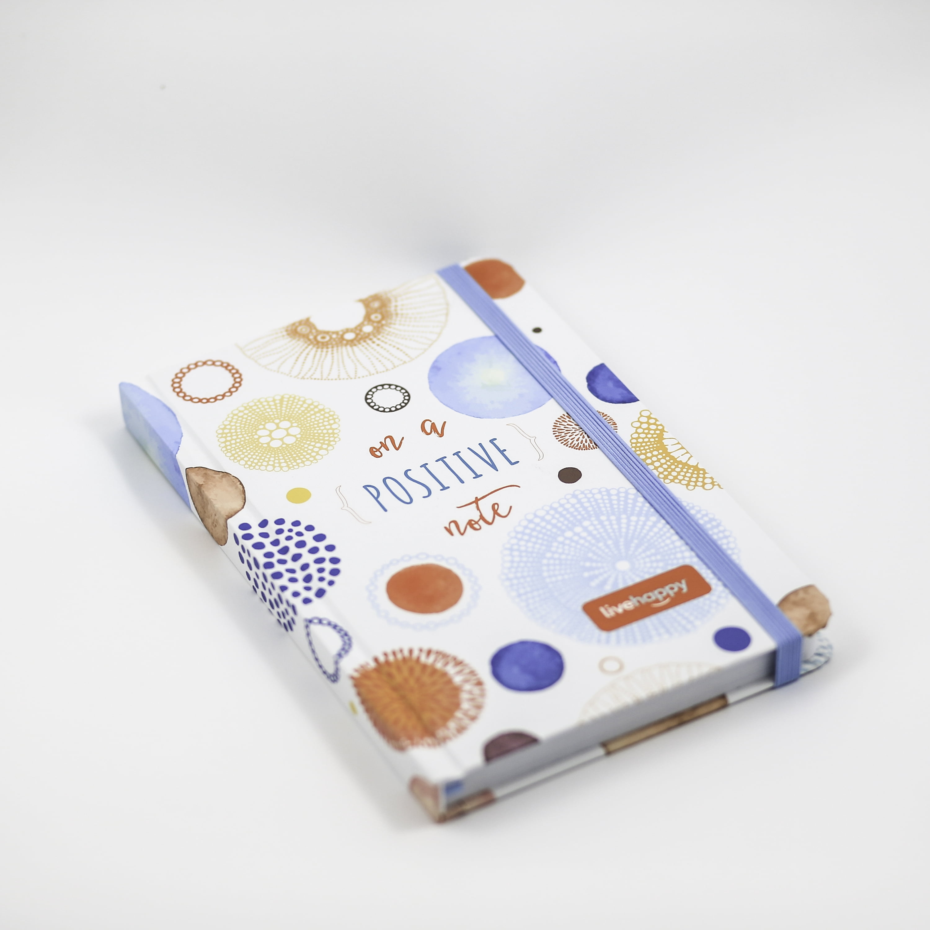 Corso Live Happy Notebook (Gratitude Journal, Daily Quote on Mindful Living, Business Notebook, Personal Diary)