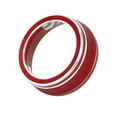 thumbnail image 5 of 2pcs Red Aluminum Alloy AC Climate Control Ring Knob Trim Cover for Toyota RAV4 2019-2020, 5 of 6