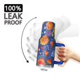 thumbnail image 3 of OBREWU Pioneer Flower Tumbler with Handle and Lid,Pioneer Flower 40oz Double Wall Vacuum Insulated Tumbler,Cups Gift for Women and Men, 3 of 7