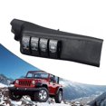 thumbnail image 1 of Blue A Pillar Switch Panel Kit 4 Led Pod Left Hand For For Wrangler 11-18 Jk, 1 of 3