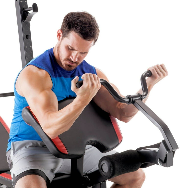Marcy home gym workout fitness exercise deluxe olympic weight lifting bench by vm express new arrivals