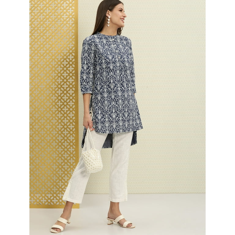 White kurtis for outlet ladies