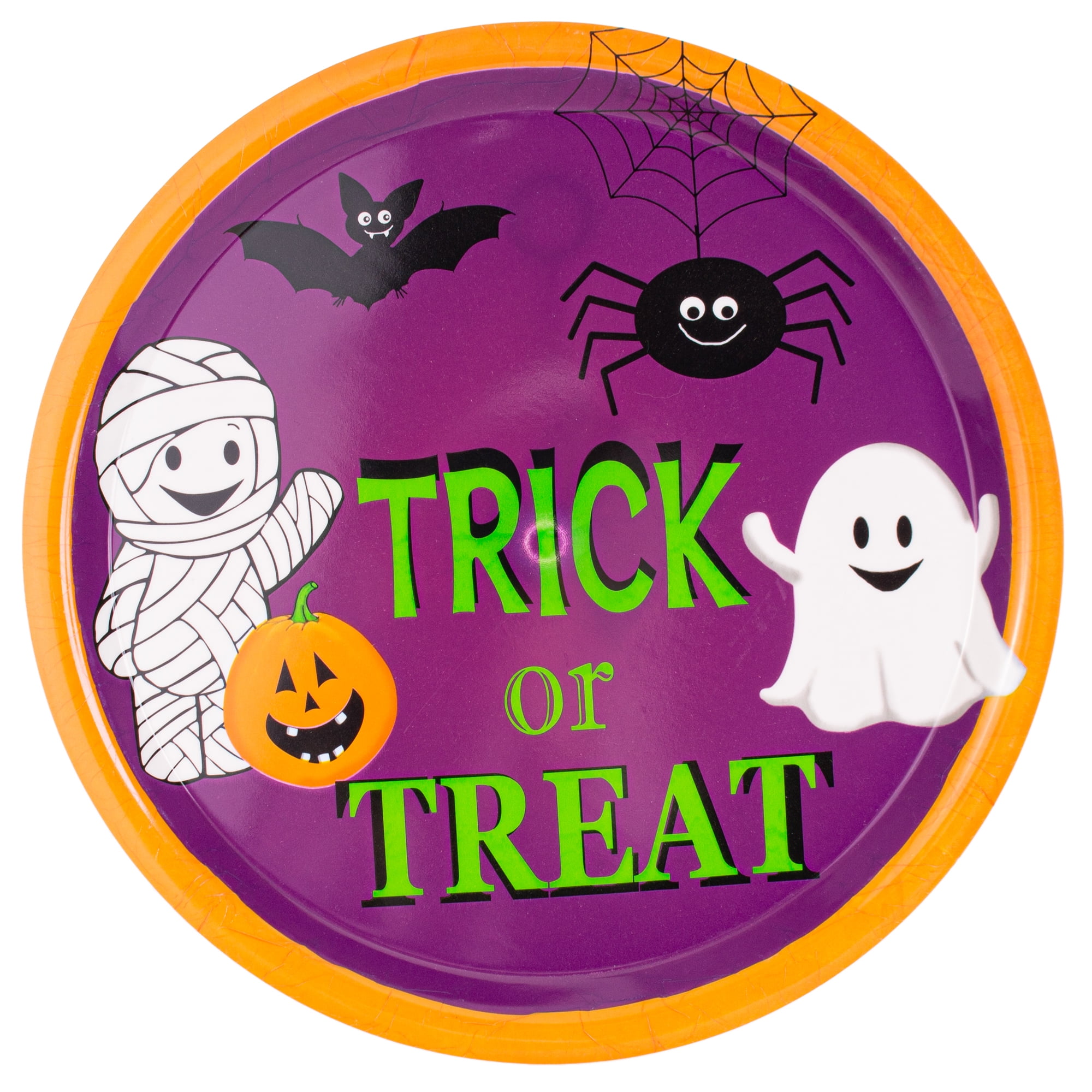 fun-world-round-trick-or-treat-party-tray-13-75-serving-tray-purple