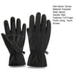 thumbnail image 7 of comerut 1 Pair Winter Men Sport Gloves Camouflage Touch Screen Plush Lining Anti Slip Palm Full Fingers Gloves for Cycling Camping Hunting Fishing, 7 of 7