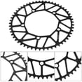 thumbnail image 1 of Bike Chainring, 130 BCD Positive Negative Teeth Single Chainring Ultra Light LP Aluminium Alloy Bike Chain Wheel Wonderful Cycling Accessory for Bike56T, 1 of 7