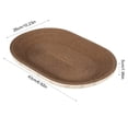 thumbnail image 3 of Cat Scratcher Cardboard Bed,2-in-1 Oval Cat Scratch Pad and Rest Mat,Elliptical Corrugated Cardboard Bed for Furniture Protection and Indoor Rest, 3 of 6