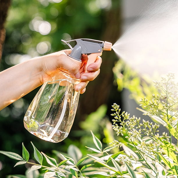 Regadera de jardinero, pulverizador de limpieza para el hogar, regadera presurizada, pulverizador transparente, pulverizador de plástico
