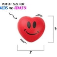 thumbnail image 5 of Neliblu 12-Unit Set of Heart Stress Balls - Valentines Day Red Hearts, 5 of 6