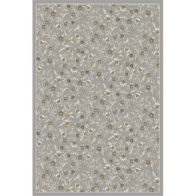 Radici 6674-0033-GREY Pisa Rectangular Grey Traditional Turkey Area Rug- 2 ft. 2 in. W x 7 ft. 7 in. H